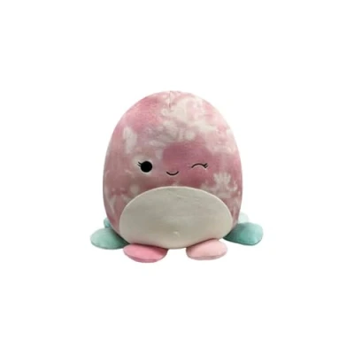 Afbeelding van Squishmallows Stackables Oshun Pink Tie Dye Octopus 30cm pluche