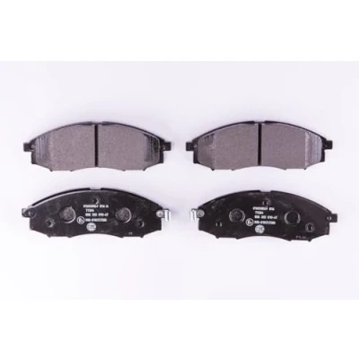 Afbeelding van HELLA 8DB 355 010 671 Remblokkenset Met akoestische slijtagewaarschuwing NISSAN: NP300 Navara Platform / Chassis, Pick Up, Pickup