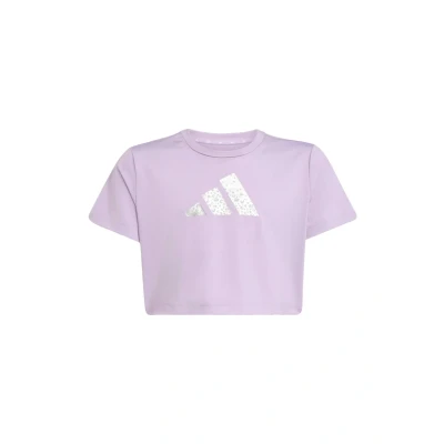 Afbeelding van adidas Sportswear Training Essentials Glam Print T shirt Kinderen Paars 170