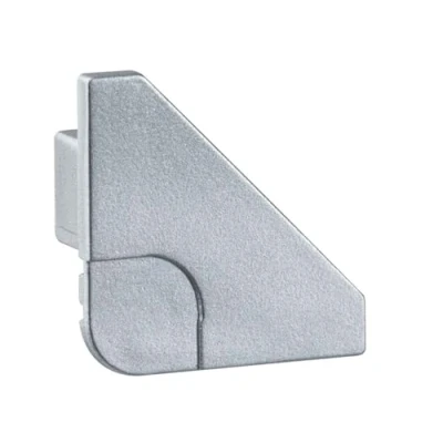 Image de Lot de 2 Delta Profil End Cap aluminium (mat) Paulmann
