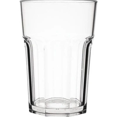 Afbeelding van Olympia Kristallon Orleans polycarbonaat tumblers 390ml (12 stuks)