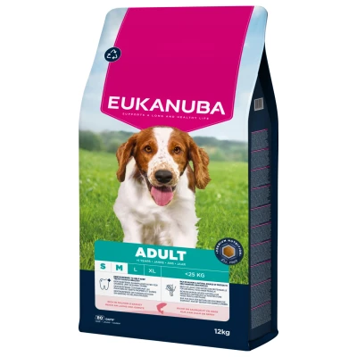 Afbeelding van Eukanuba Life Care Dog Adult Small/Medium Hondenvoer Salmon &amp; Barley 12 kg