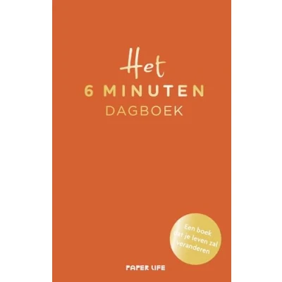 Afbeelding van Het 6 minuten dagboek oranje editie