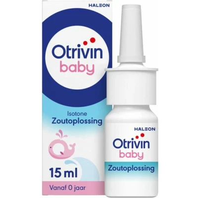 Afbeelding van 3x Otrivin Baby Zoutoplossing Neusspray 15 ml
