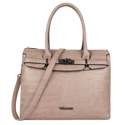 Afbeelding van Wimona Liona 5005 Handtas / Schoudertas Licht Taupe