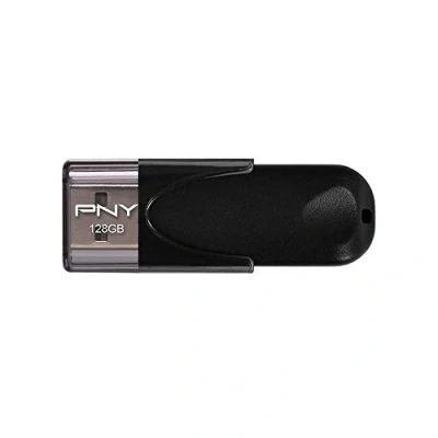 Afbeelding van PNY Attaché (128 GB, USB A, 2.0), stick, Zwart