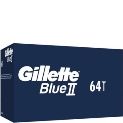 Afbeelding van Gillette Blue II Wegwerpscheermesjes 64 Stuks Voordeelverpakking