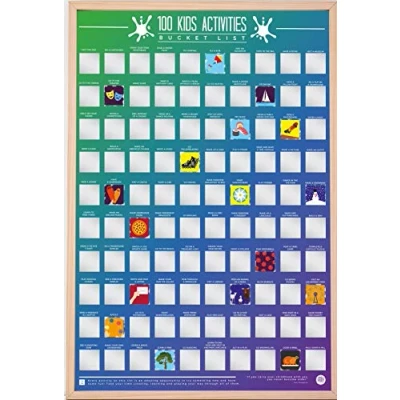 Afbeelding van Gift Republic Kraskaart 100 Kinderactiviteiten