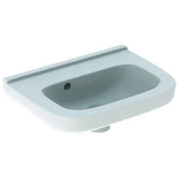 Afbeelding van Geberit 300 Basic fontein wit (40 x 25 cm) zonder kraangat, met