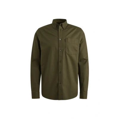 Afbeelding van PME Legend Oxford Overhemd, Heren, Maat: XXL, Olive night