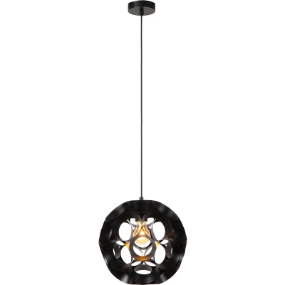 Afbeelding van Lucide HANNELORE Hanglamp Ø 30 cm 1xE27 Zwart