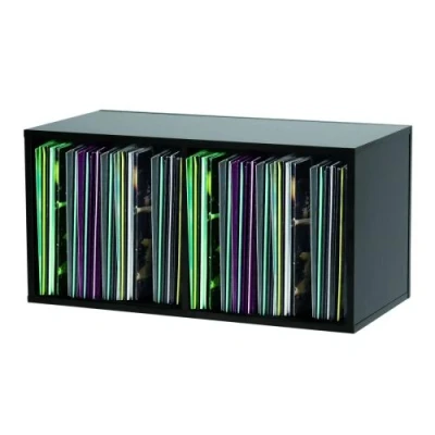 Image de GLORIOUS RECORD BOX 230 BLACK Casier Rangement Vinyles