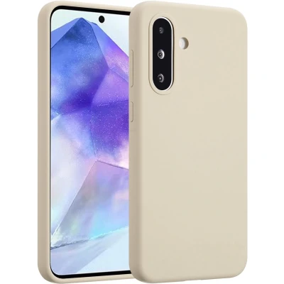 Afbeelding van Accezz Hoesje Geschikt voor Samsung Galaxy A36 Liquid Silicone Backcover Stone