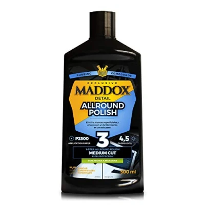 Afbeelding van Maddox Detail Allround Polish 500 ml Professionele polijstmachine voor auto&#039;s Polijsten autoschrammen Verwijdert vlekken en beschermt de lak Intensieve glans auto