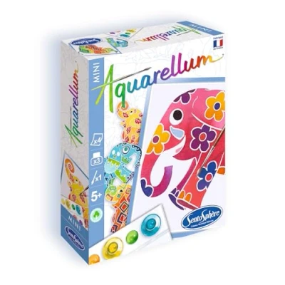 Image de Sentosphère Aquarellum Mini Elephants