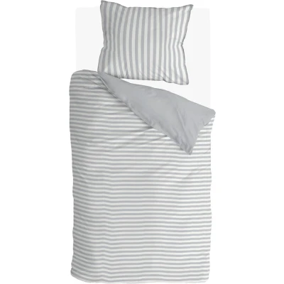Afbeelding van Walra Dekbedovertrek Soft &amp; Cozy 140x220 100% Katoen (BCI) Grijs