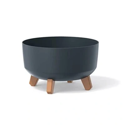 Afbeelding van Macetero kleur antraciet, zonder depósito, 28,5 x 17,7 cm, inhoud 6,8 l.