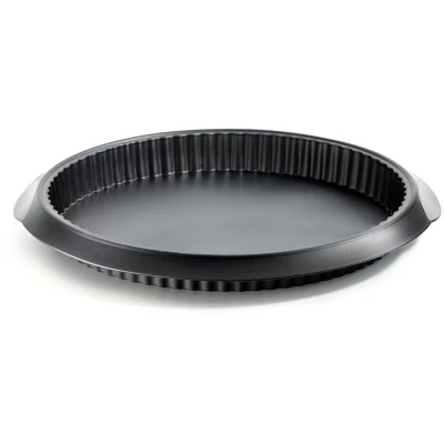 Afbeelding van Lékué Quichevorm ø 28 cm, Siliconen Black