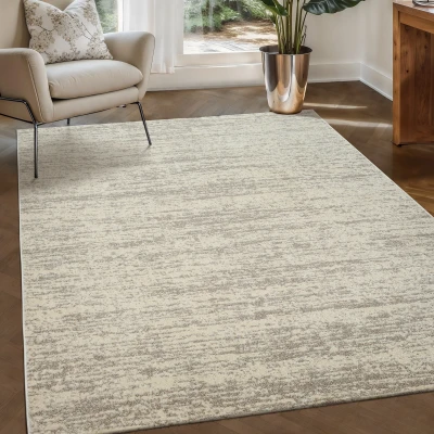 Afbeelding van Relax Oslo Laagpolig Effen Vloerkleed Modern Tapijt Creme 160x230 cm Rechthoek Polypropyleen Tapijtenloods