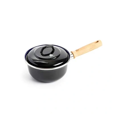 Afbeelding van BK Indigo Steelpan Met deksel Ø 16 CM Zwart