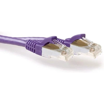 Afbeelding van ACT FB2315 LSZH SFTP CAT6A Patchkabel Snagless Paars 15 meter