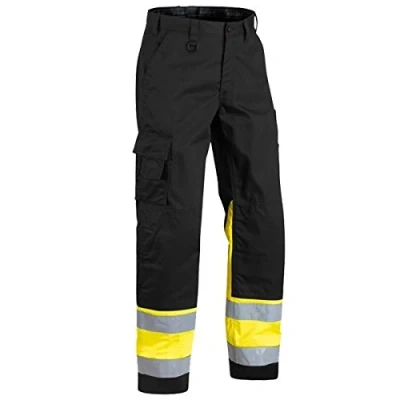 Afbeelding van Blaklader Werkbroek High Vis 1564 1811 Zwart/High Geel C60