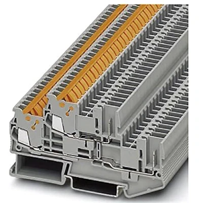 Afbeelding van Phoenix Contact QTTCB 1,5/ 2P 3050196 Klem 2 etages Aantal polen: 4 0.25 mm² 1.5 Grijs 50 stuk(s)