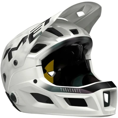 Afbeelding van MET Parachute MCR MIPS Fietshelm Maat M White Iridescent Matt