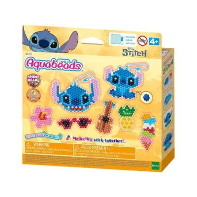 Afbeelding van Aquabeads 35119 Stitch Sleutelhanger Craft Kit Arts &amp; Crafts Bead Activity Toy