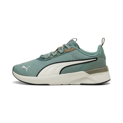 Afbeelding van PUMA Softride Harli Wns Hardloopschoenen voor dames, Green Moon fluweelschuim, warmwit, 42.5 EU