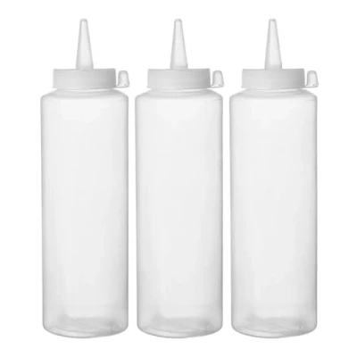 Image de HENDI 557853 Sets de Flacon Distributeur Transparent 0,35 L