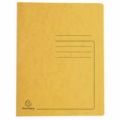Image de Lot de 25 Chemisesà lamelles rigide format A4 Exacompta