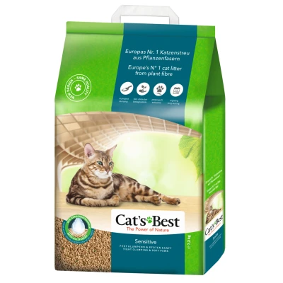 Afbeelding van Cat&#039;s Best Sensitive Kattenbakvulling 20 l