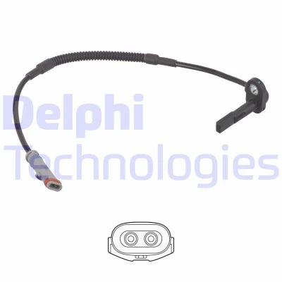 Afbeelding van DELPHI SS21252 12B1 ABS sensor Actieve 295 OPEL: Insignia A Sports Tourer, Astra J Saloon