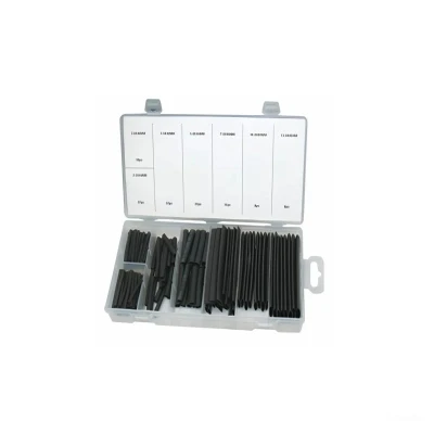 Afbeelding van Assortiment Krimpkous zwart 127 pcs FD1050
