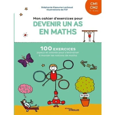 Image de Mon cahier d&#039;exercices pour devenir un as en maths CM1 CM2