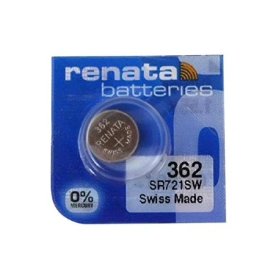 Afbeelding van Horlogebatterij van Renata Made Swiss 362 of SR 721 SW AG 11 1, 5V (2 x SW)