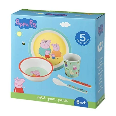 Afbeelding van Kinderserviesje Peppa Pig