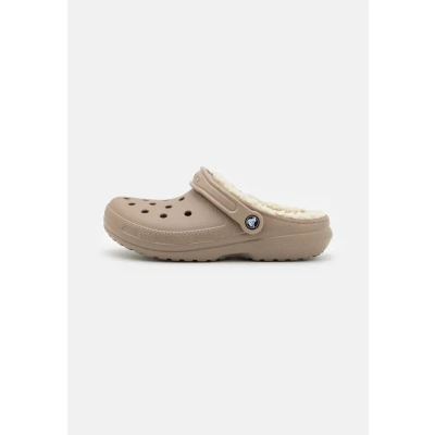 Afbeelding van Crocs Classic Lined Unisex Pantoffels, Maat: 43 44, Mushroom/bone Kunststof