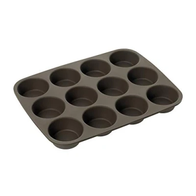 Image de LURCH 85031 FLEXIFORM MOULE À AMERICAN MUFFINS 12 FOIS MARRON