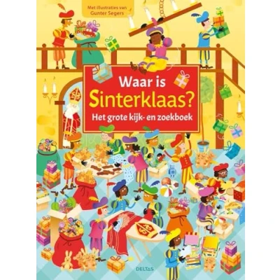 Afbeelding van Waar is Sinterklaas? Het grote kijk en zoekboek