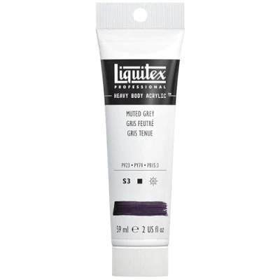 Afbeelding van Liquitex Professional Heavy Body Acryl 59 ml Grijs Vilt Serie 3