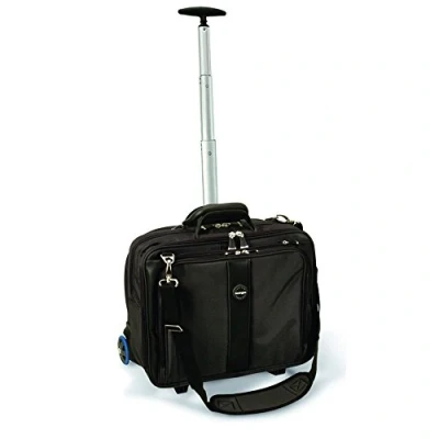 Afbeelding van Kensington Tas met wieltjes voor laptops van 17 inch contour ergonomisch, SnugFit beschermingssysteem, zwart (62348)
