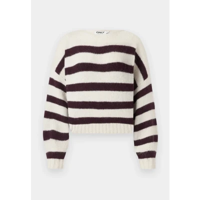 Afbeelding van ONLY ONLAYA LIFE L/S BOATNECK CC KNT Dames Gebreide truien