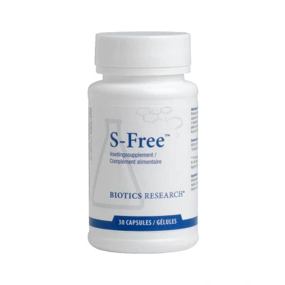 Afbeelding van Biotics S Free Capsules 30CP