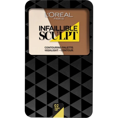 Afbeelding van L&#039;Oreal Infallible Sculpt Palet 03 Medium