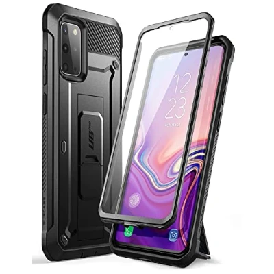 Afbeelding van Supcase 360 Backcase hoesje met screenprotector Geschikt Voor Samsung S20 Plus Zwart