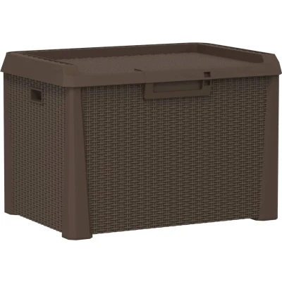 Afbeelding van Tuinbox 125 L polypropeen bruin