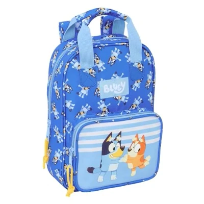 Afbeelding van Schoolrugzak Bluey Let&#039;s play Blauw 20 x 28 8 cm
