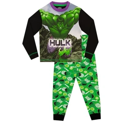 Afbeelding van Marvel The Incredible Hulk pyjamaset voor jongens, Meerkleurig